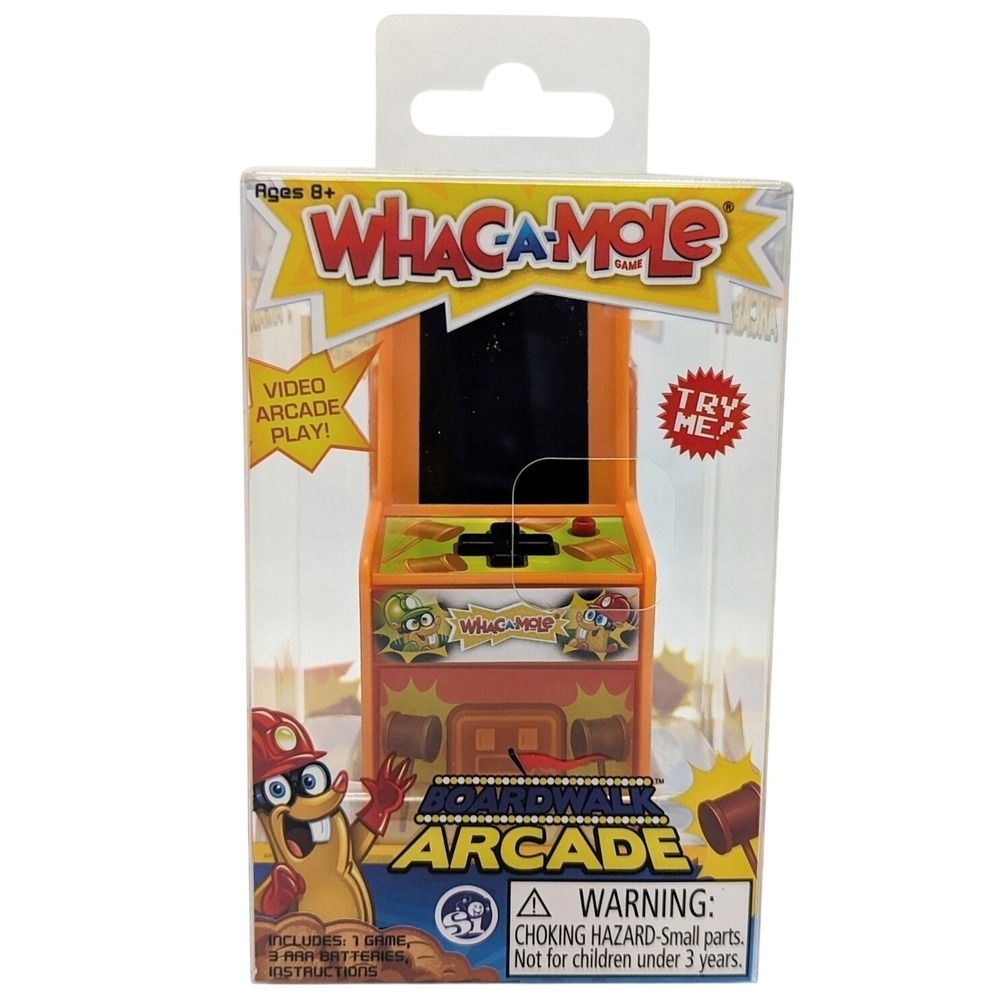 Boardwalk Arcade Mini Whac-a-Mole Handheld Game #402